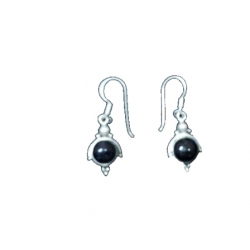 Earring0036-Nice Earring made with Beautiful Amethyst Stone and Silver